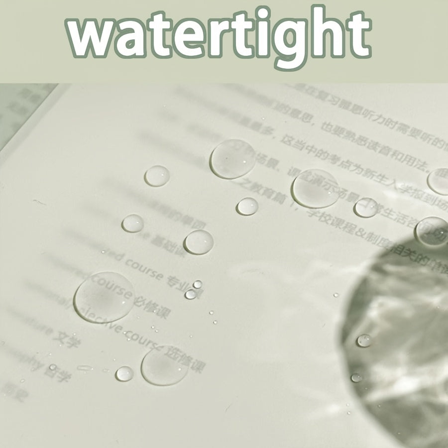 Set of 5 Gradient L-Shaped Folders, a Large-Capacity Storage Box for Documents And Exam Papers, School Supplies, Student Materials, And an Organizer for Office And Home Exam Papers - Durable Plastic File Organizer with Labeled Space