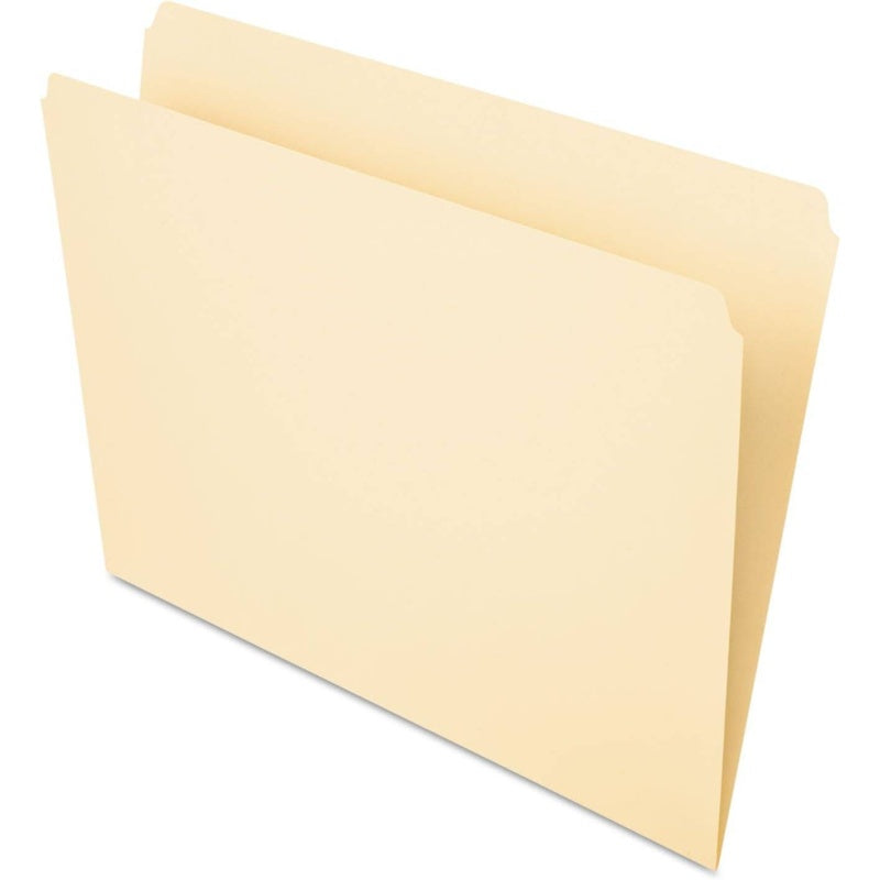 752 File Folders, Straight Cut, Top Tab, Letter, Manila Box of Natural, Non-Woven, Office Supplies, School Supplies, Organizing Folders, File Storage, File Organizer, File Cabinet