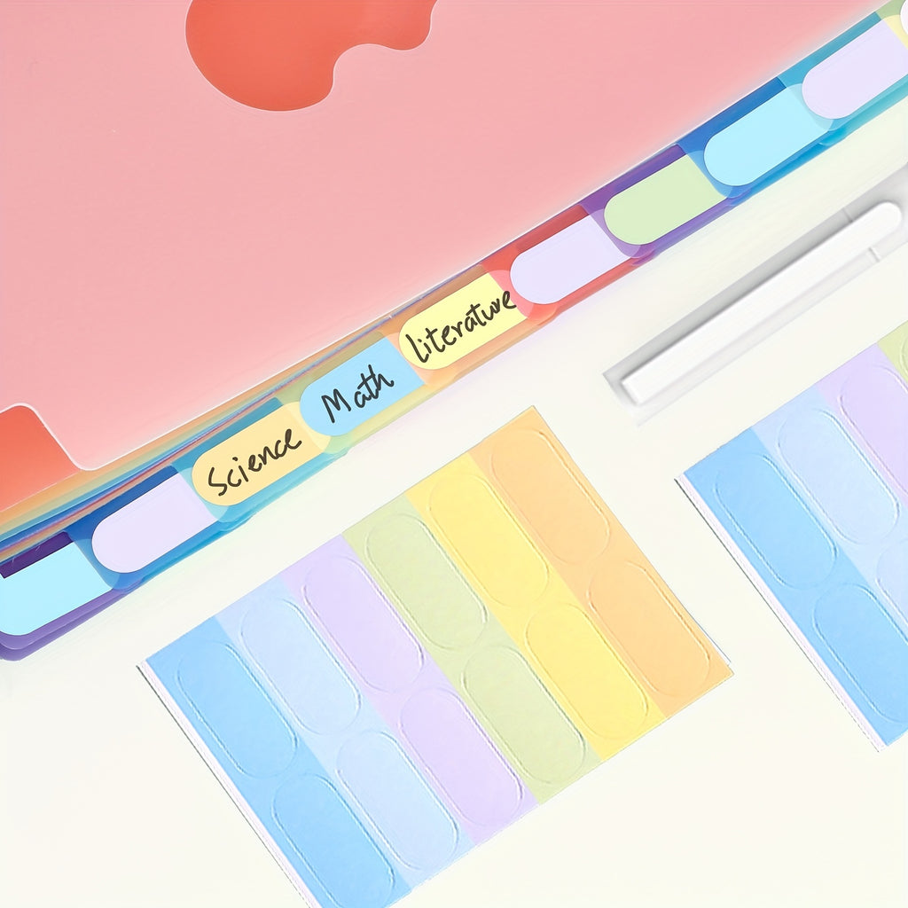 1pc, 25 layers, A4 large capacity transparent expandable folder, rainbow student storage bag, can hold 2000 sheets, suitable for office, home, school, file storage bag, document receipt