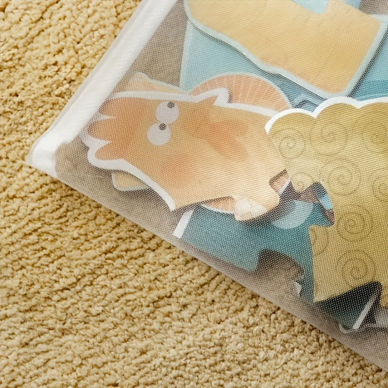 12pcs Large-capacity Office Mesh Zipper Bag Set in Three Sizes, Featuring Mesh Design Transparent Document Holders, Pencil Cases, Puzzle Storage Bags, Zippered Briefcases, Portable Travel Organizers, and Graduation Season Gifts