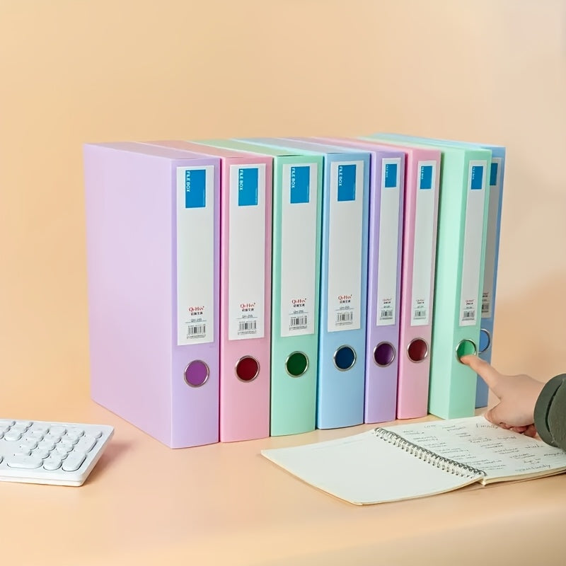 9pcs Heavy-Duty Plastic File Storage Box Compatible for Moradian Archive - PPA4 Document with Closure, Large Capacity File Folder Suitable for Office,, for Records, Contracts, Test Papers